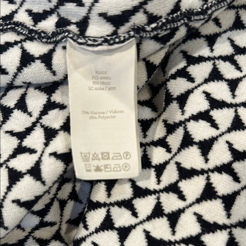 Boden Black and White Sheath Mini Dress - Picture 9 of 13